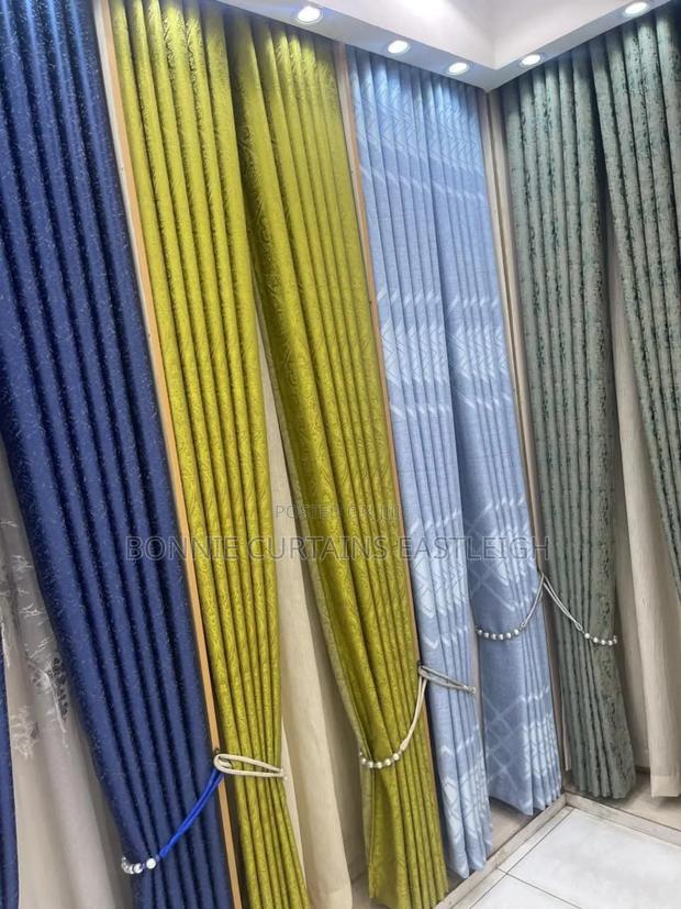 Navy Blue Curtains - thumbnail 2