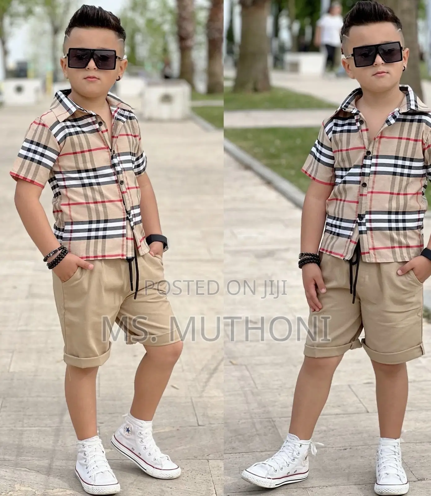 Burberry 2 PC Shirt + Short*