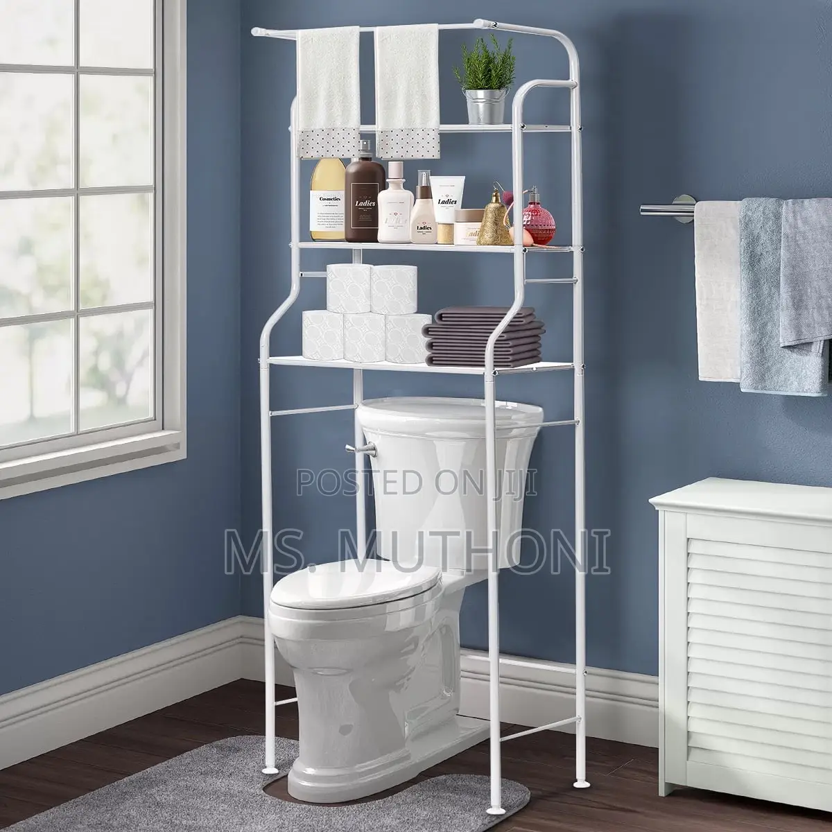 Toilet Rack Storage Now Available