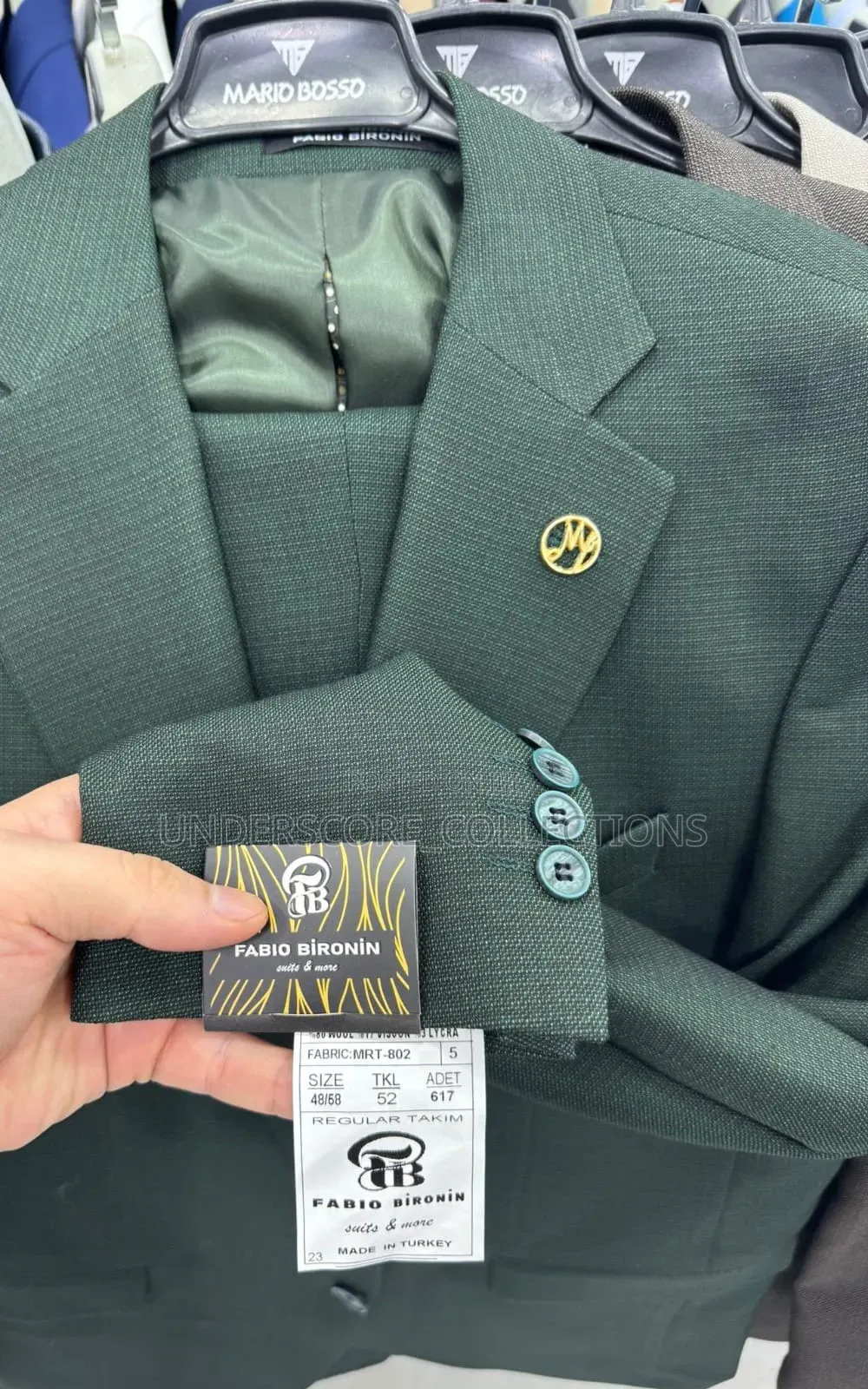 Executive Men Turkey Two Piece Suit