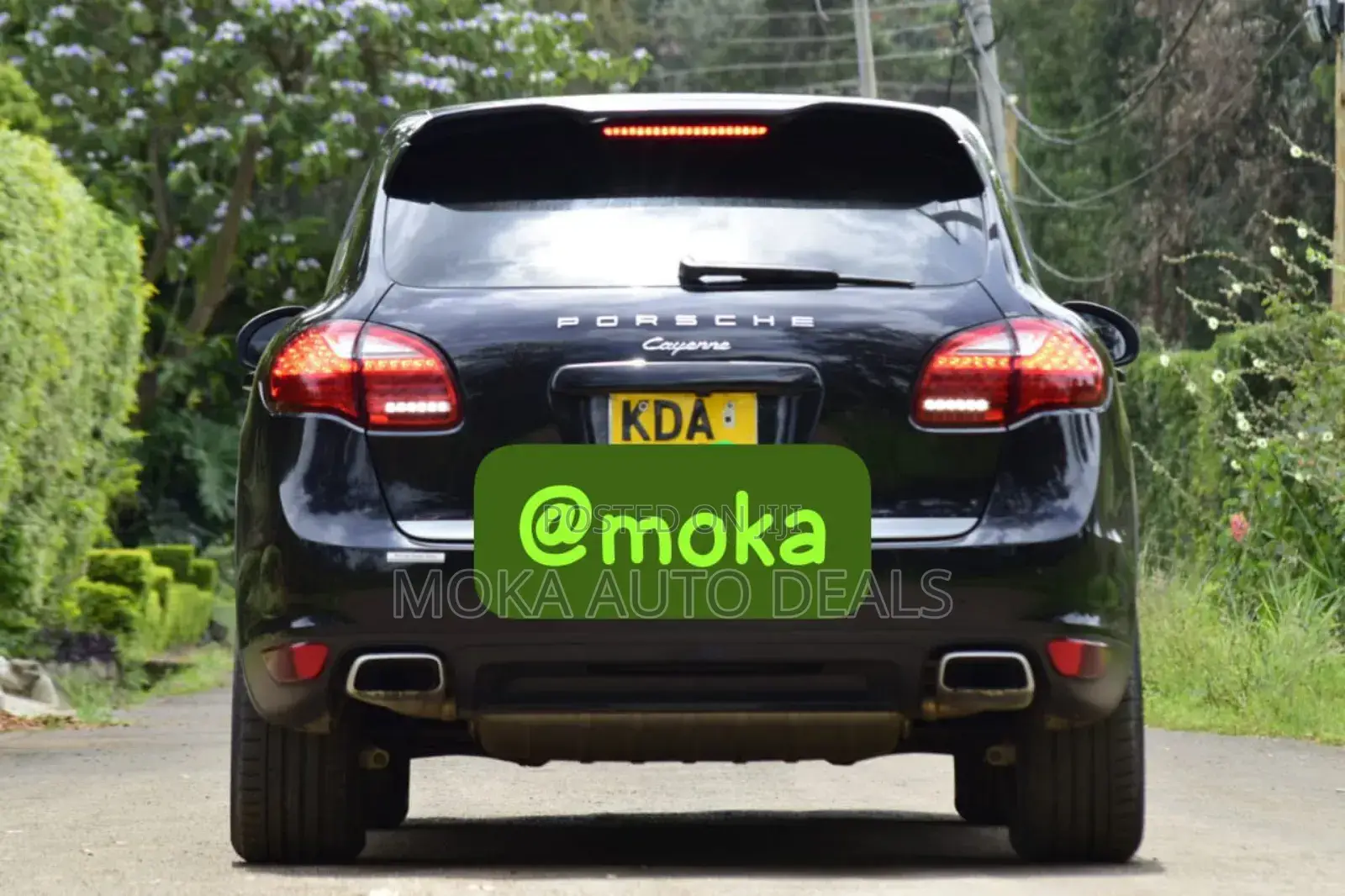 Porsche Cayenne 2013 Black