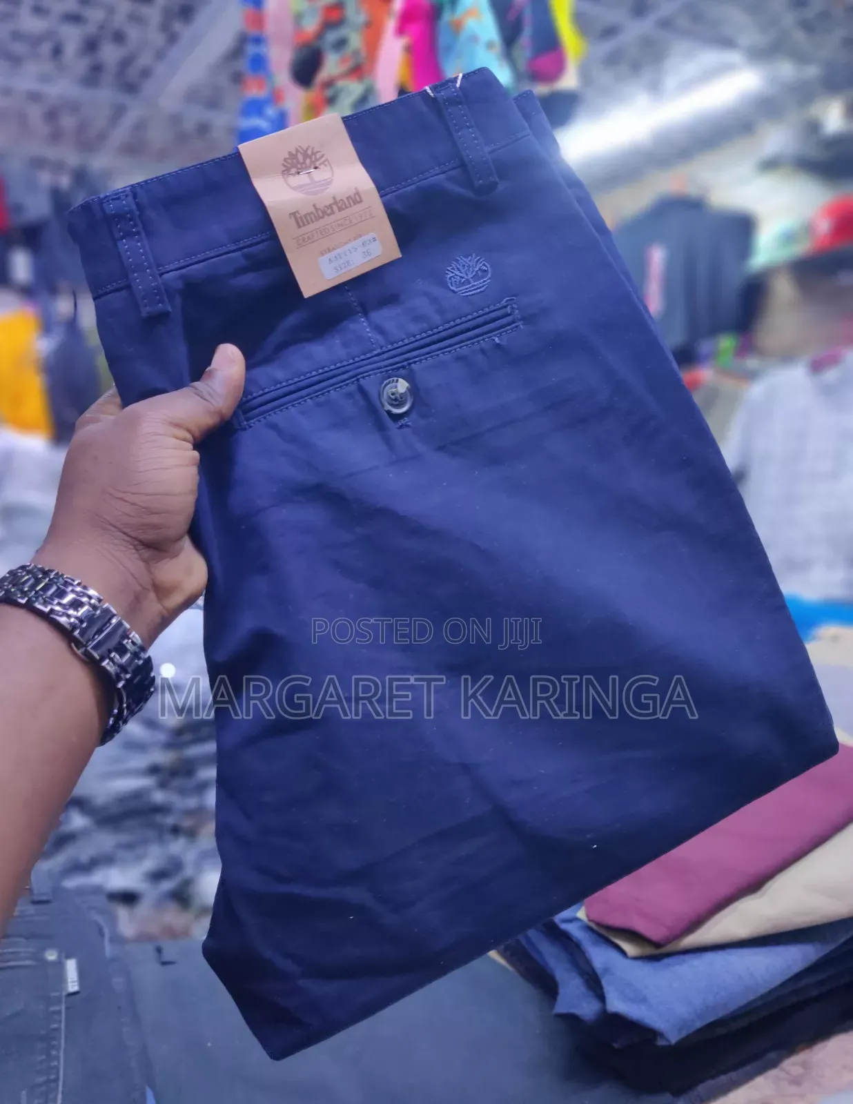 Timberland Mens Khaii Trousers