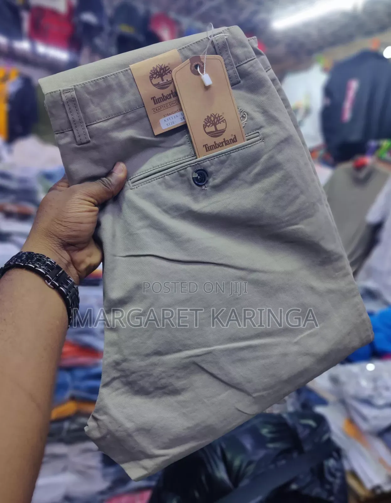 Timberland Mens Khaii Trousers