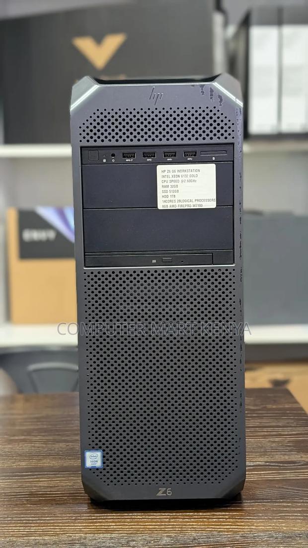 Desktop Computer HP Z6 32GB Intel Xeon SSD 512GB - main view