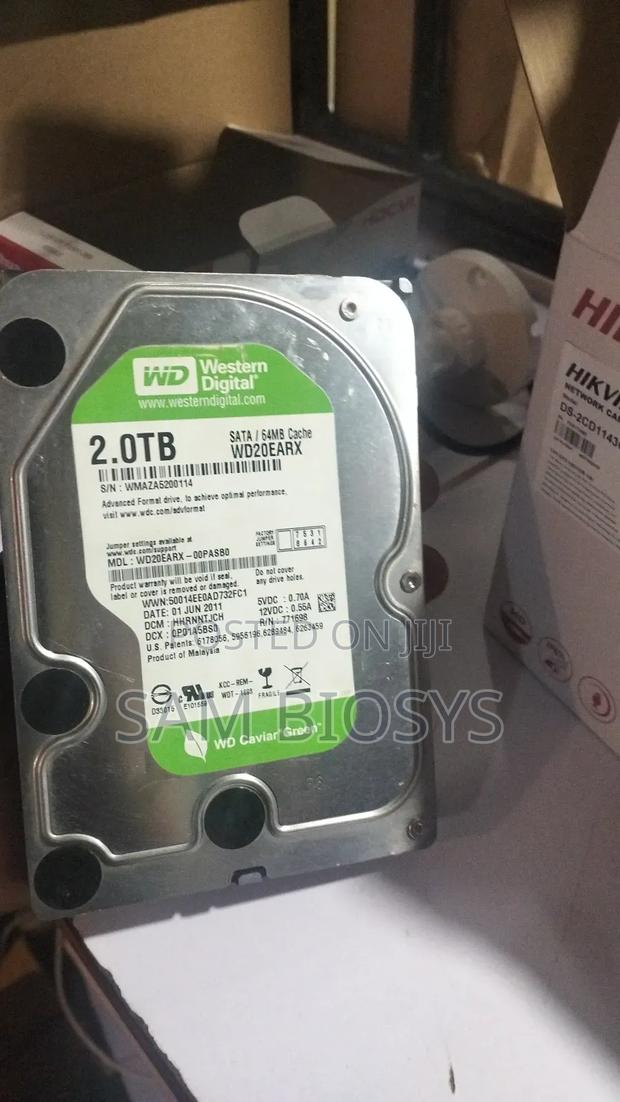 2 Tera Bite Hard Disk - main view