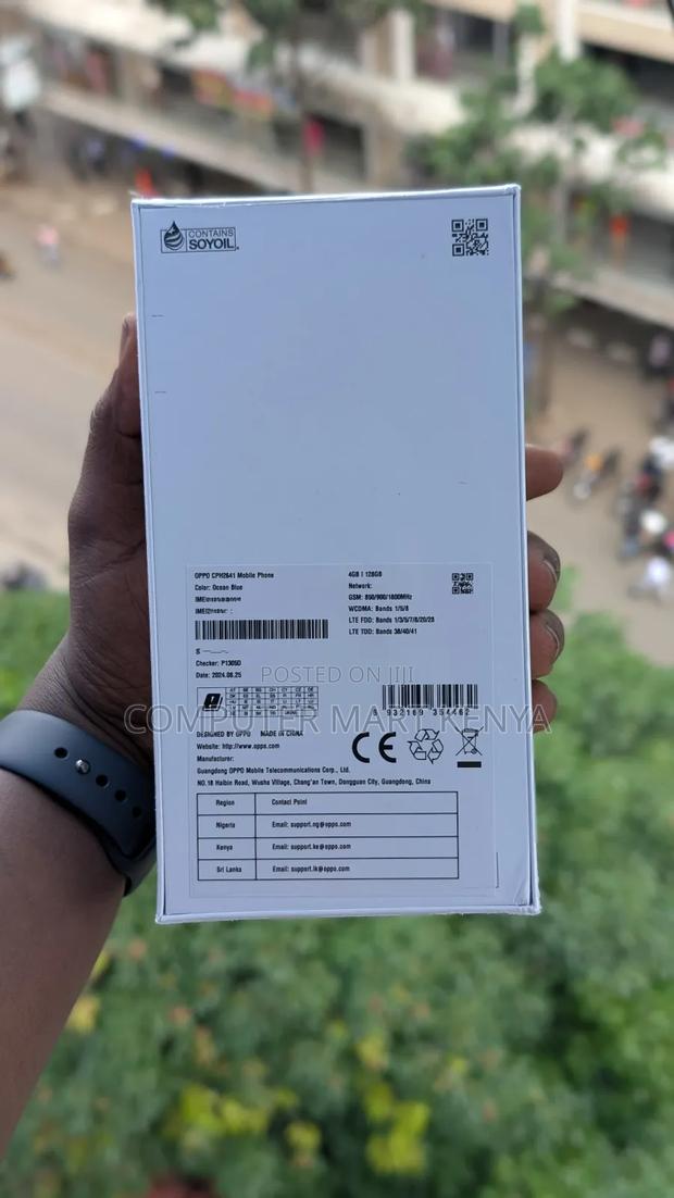 New Oppo A3x 128 GB Blue - thumbnail 4