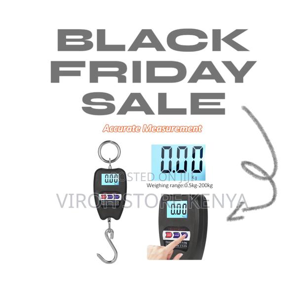 BLACK FRIDAY OFFER - Digital Mini Crane Scale 200kgs - main view