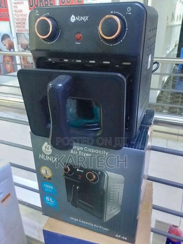 Nunix Single Air Fryer 6 Litres 1000watts