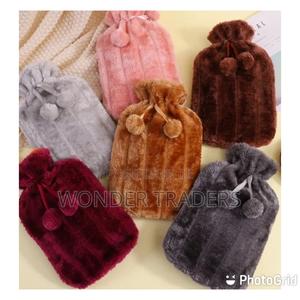 Hot Water Bottle With Fleece Cover*. - thumbnail 2