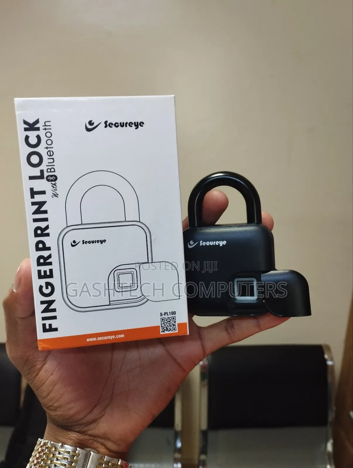 Secureye S-Pl100 Fingerprint Pad Lock