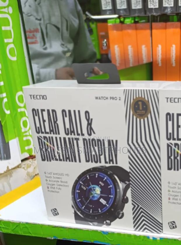 Tecno Watch Pro 2 Smart Watch