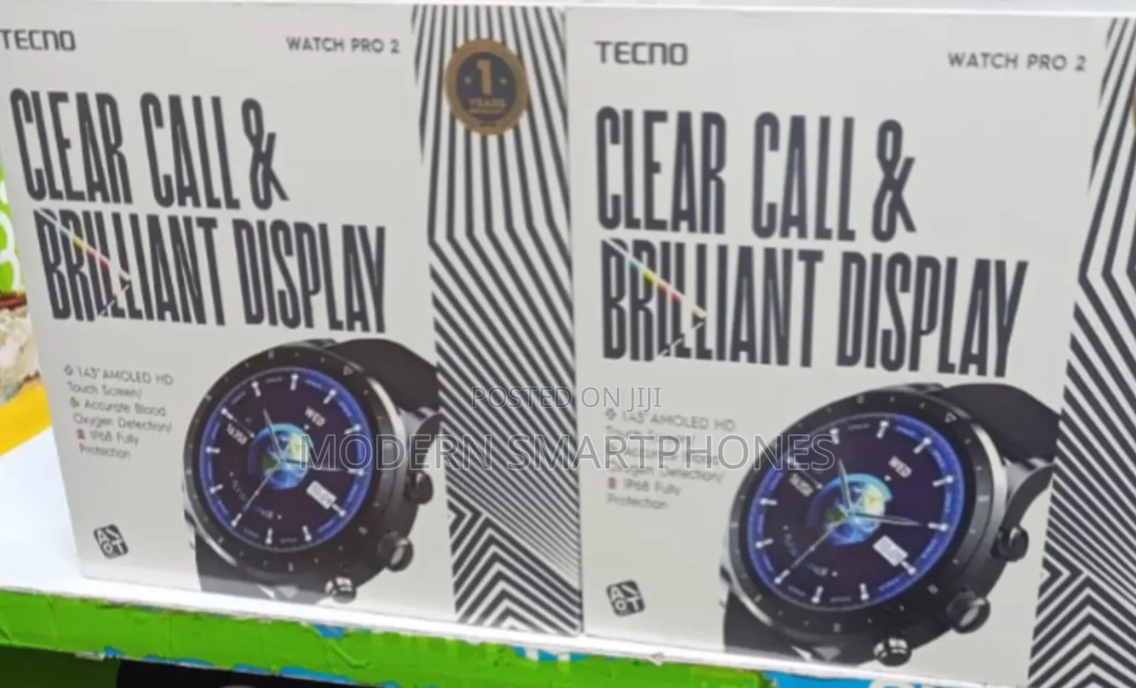 Tecno Watch Pro 2 With AMOLED Screen