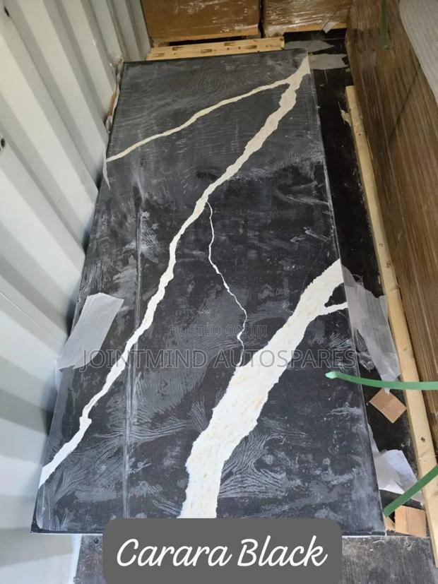 Carara Black Granite Slab - thumbnail 3