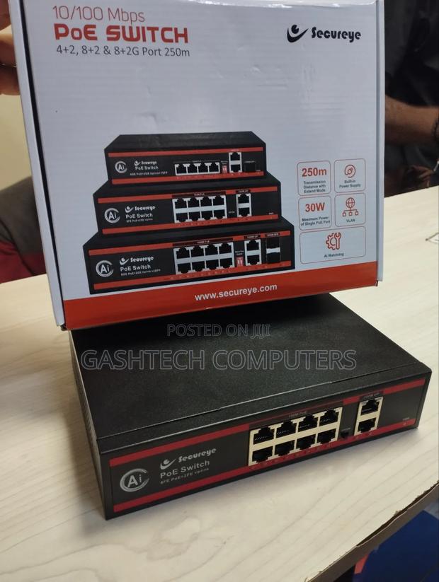 Secureye POE Switches) - main view