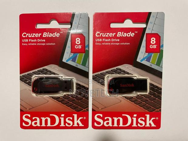 NEW SANDISK Flashdisk Drive 8gb Cruzer Blade
