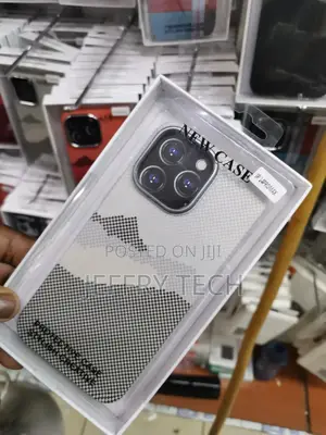 iPhone 14 Pro Max Case Carbon Fiber Texture Hard Case-Gray