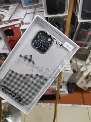 iPhone 13 Pro Max Shockproof Case With Camera Frame-gray