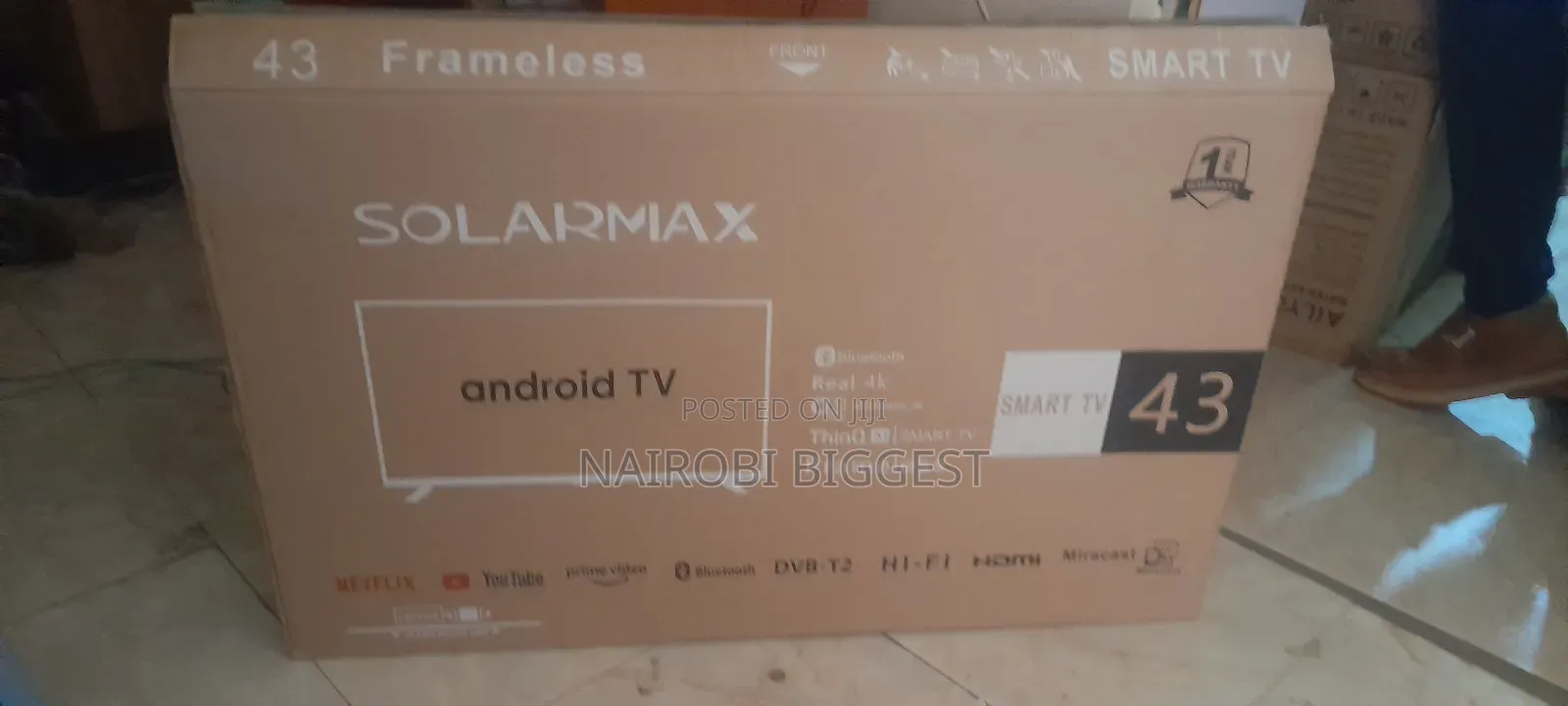 Solarmax 43" Frameless Original Television