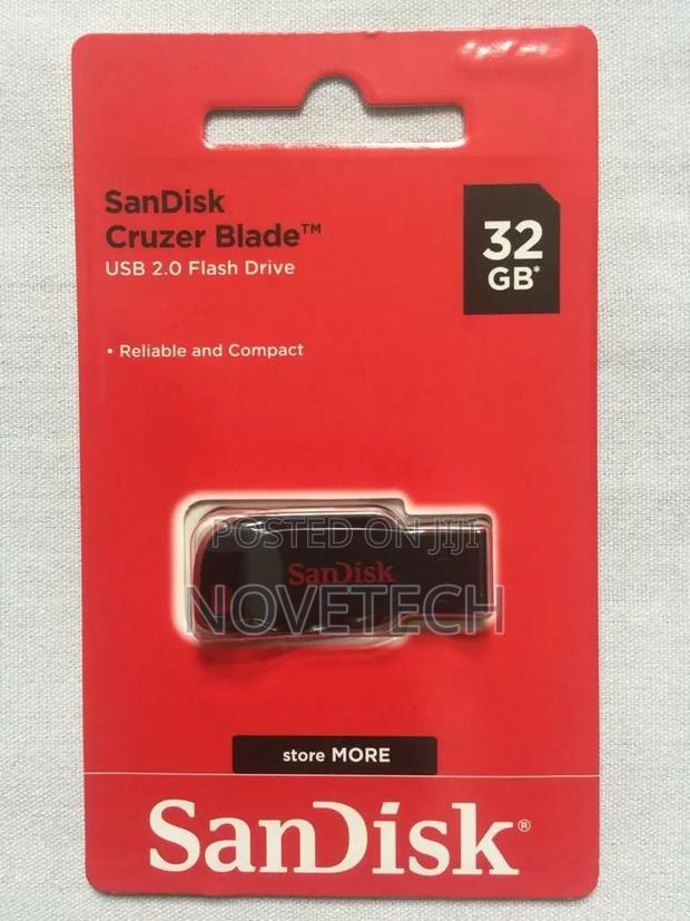 Sandisk Cruzer Blade 32GB USB 2.0 Flashdisk Drive - thumbnail 3