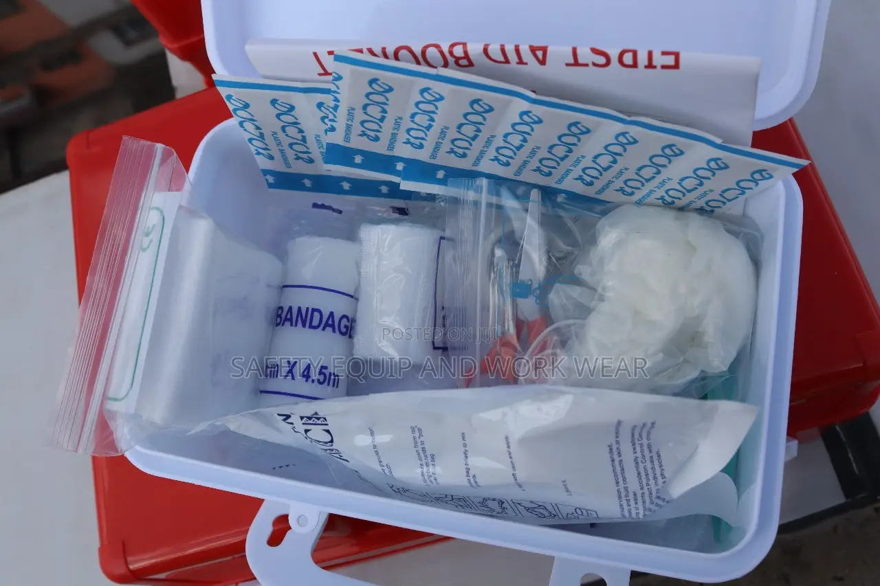Small White First Aid Kit