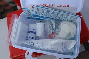 Small White First Aid Kit