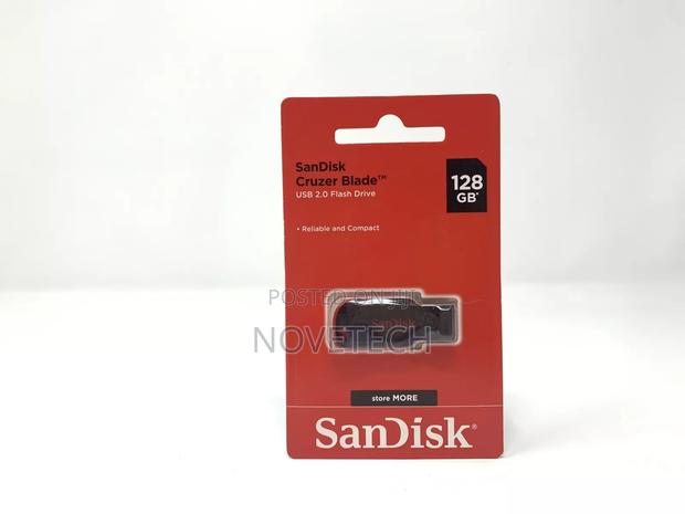 Sandisk Cruzer Blade 128GB USB Flashdisk Drive - main view