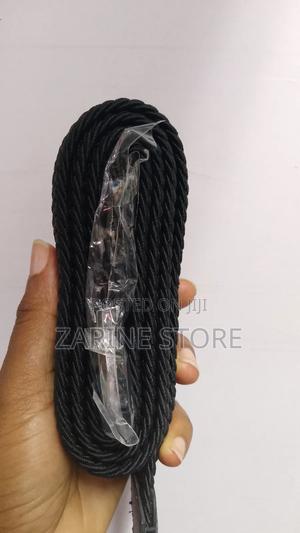 Casual Unisex Black Stretching Waist Belt - thumbnail 2