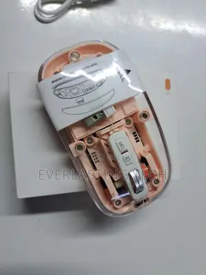 Wireless Transparent Mouse Three-Mode Connection