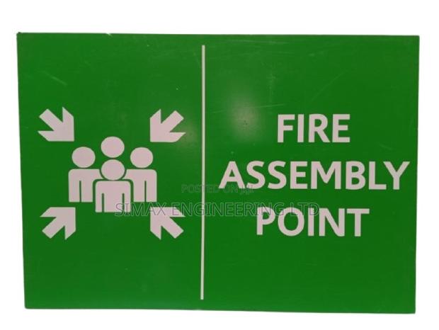 Fire Assembly Sign-simax Eng. LTD