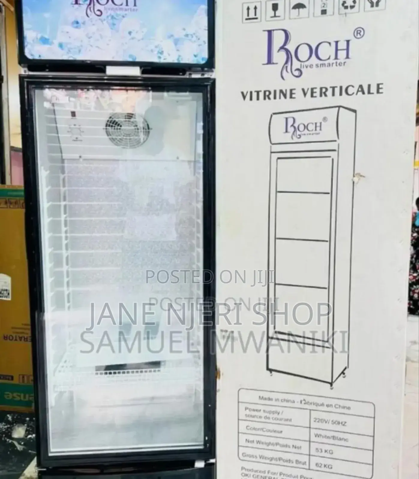 Showcase Roch 209litres Refrigerator