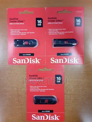 BRAND NEW Sandisk 16GB Cruzer Glide Flash Drive