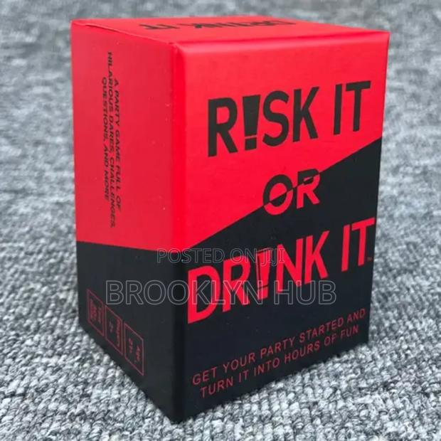 Risk It or Drink It Family and Couple Drink Game