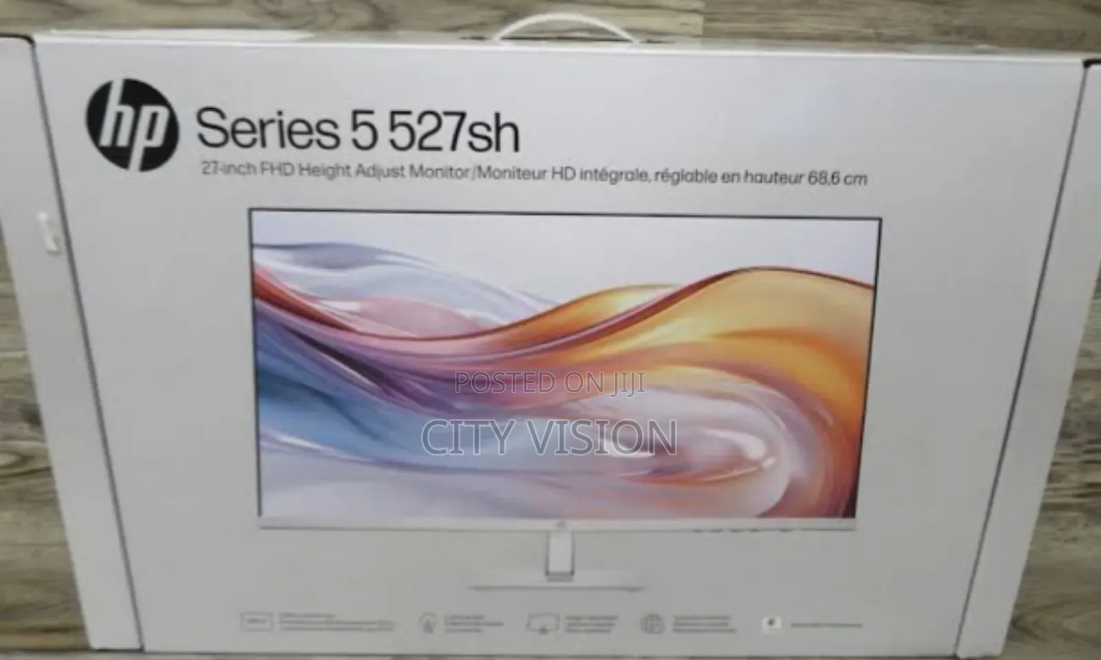 Hp 527sh Series 5 27" FHD Monitor Height/Tilt Adjustable