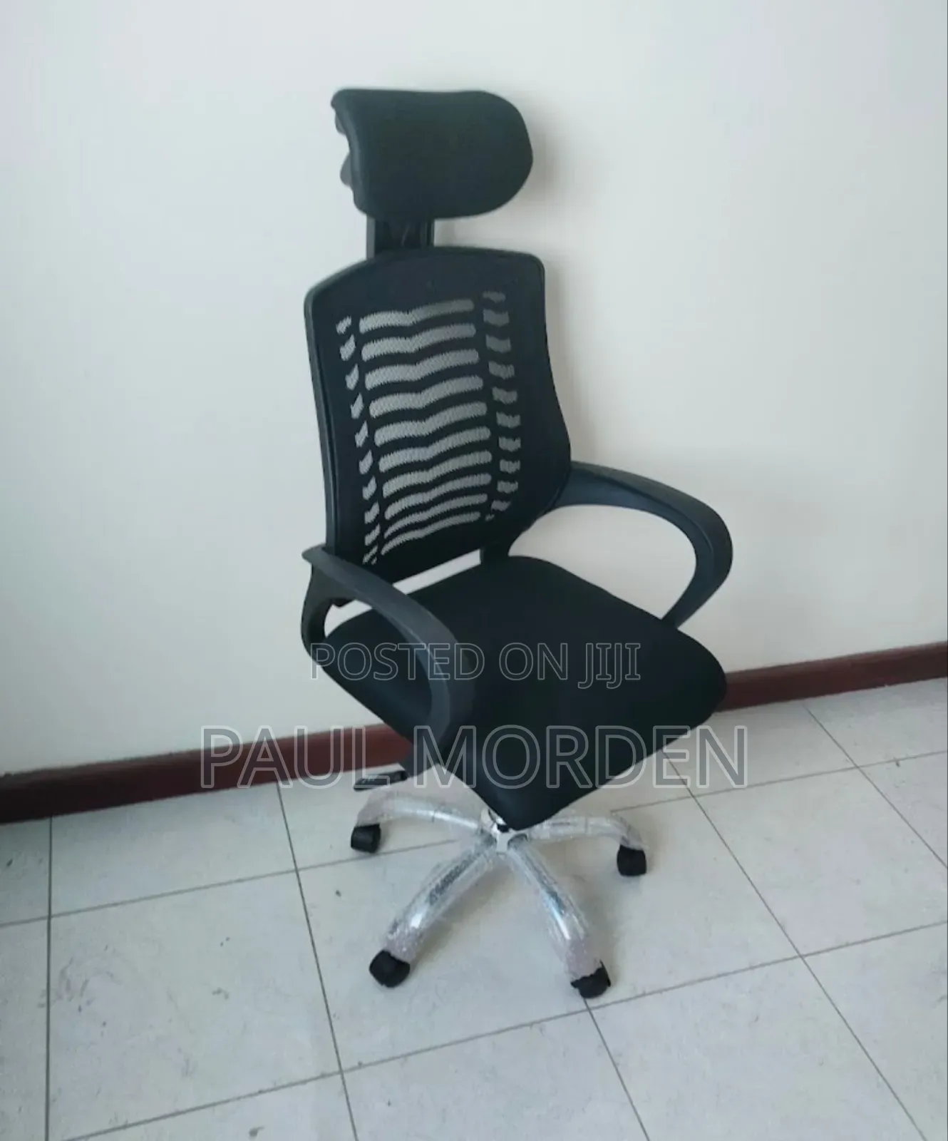 Headrest High Back Office Chair