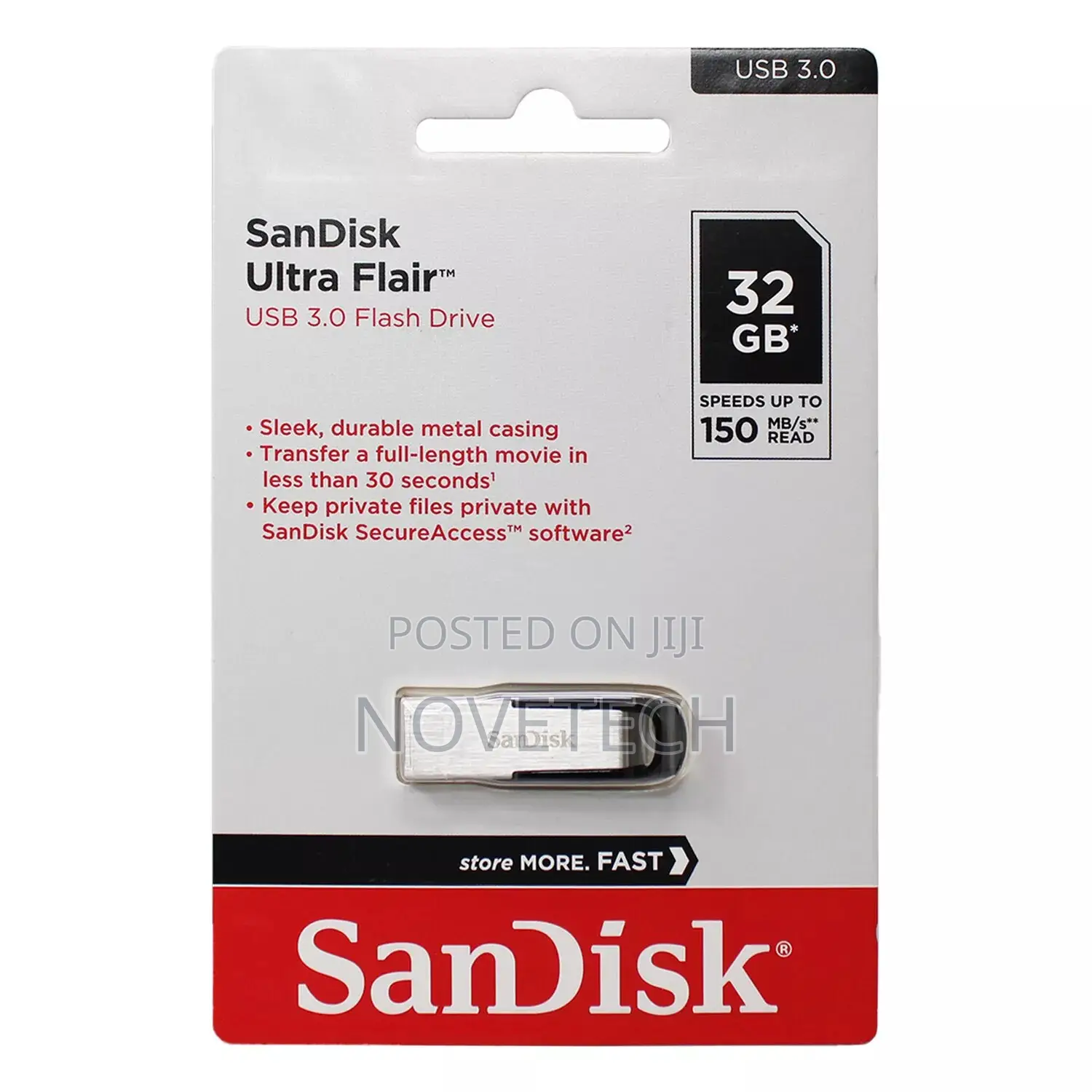 Sandisk 32GB Cruzer Ultra Flair USB 3.0 Flashdisk Pen Drive
