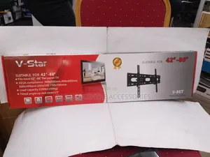 New v- Star Tilting Tv Wall Mount 42-86 Inches