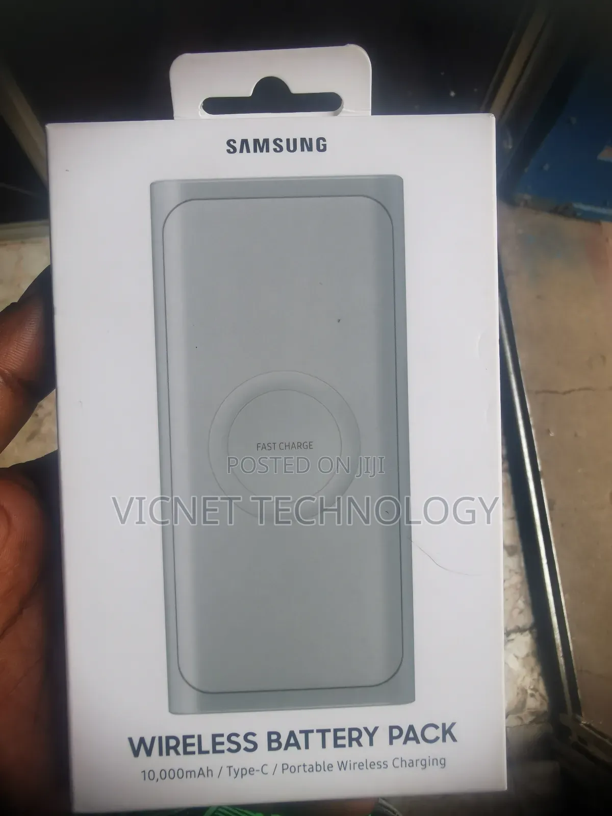 10,000mah USB a and Type C Samsung Wireless Power Bank