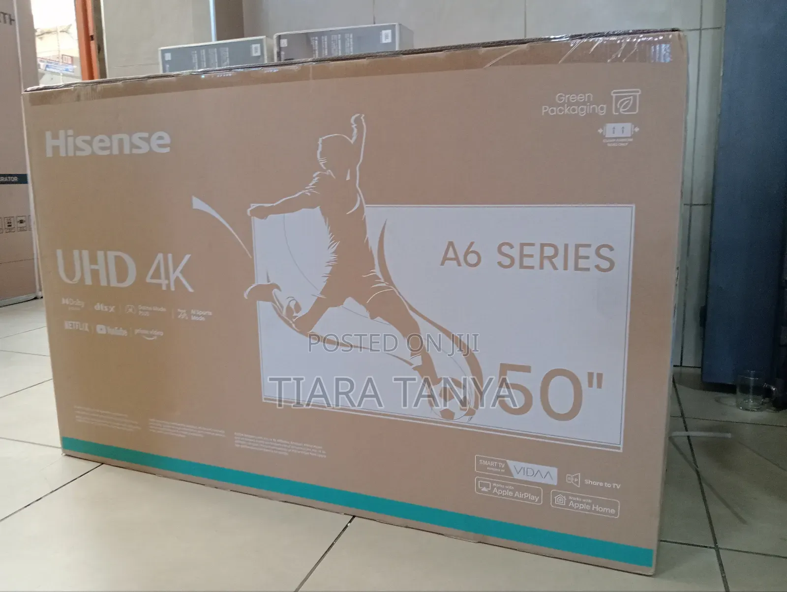 Hisense 50" Smart A6 Tv
