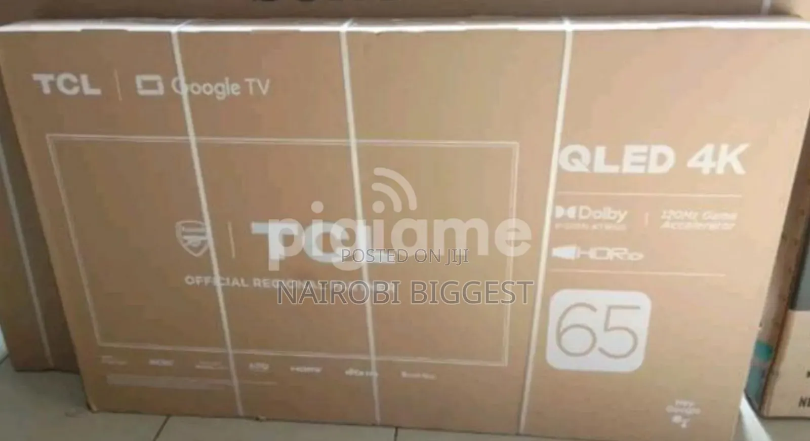 TCL 65" Qled Best High Resolution Television