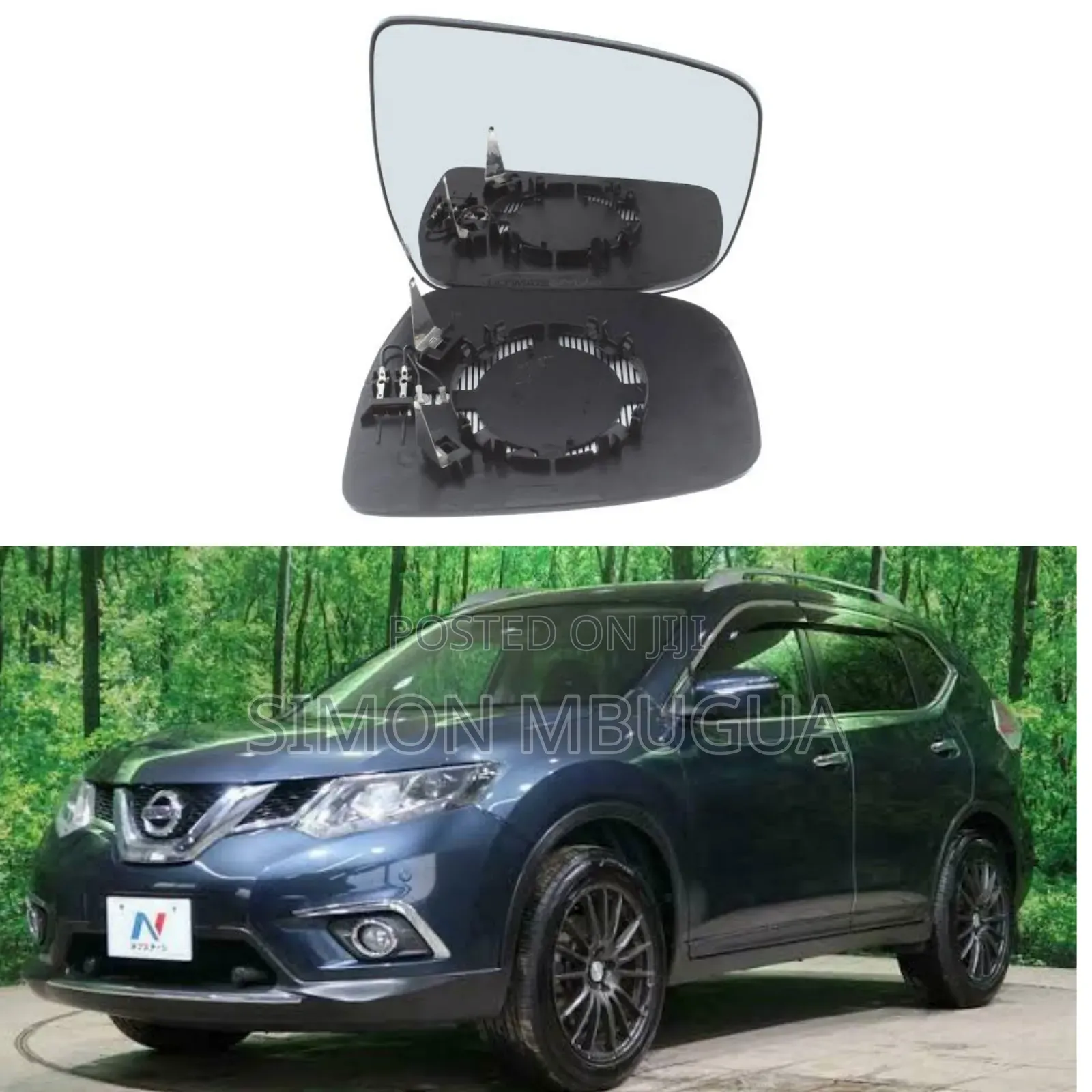 Nissan X Trail Nt32 2014side Mirror Glass /Inner Mirror