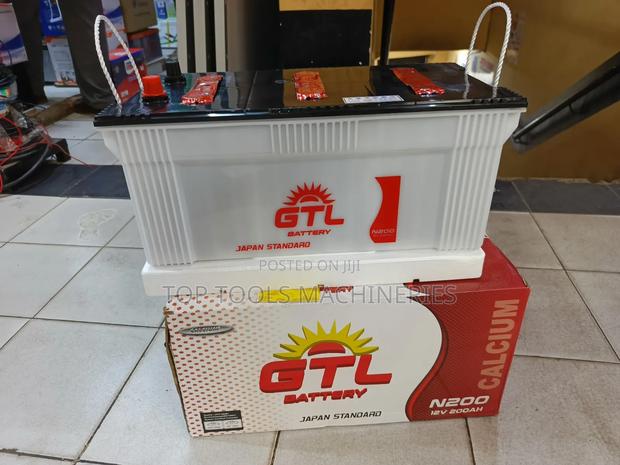 GTL 200ah 12V Japan Standard Battery - main view