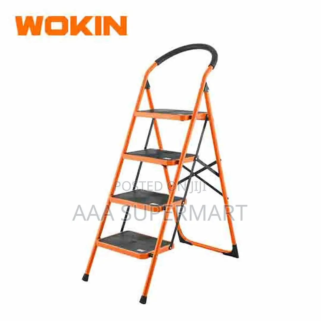 Steel Ladder, 150kg/4steps