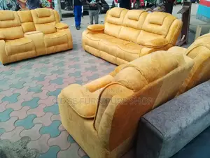 Semi_recliner 7seater Sofa Set Ready by Order