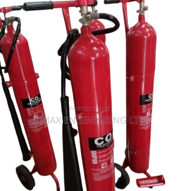 10kg Co2 Wheeled Extinguisher- Simax Eng. - thumbnail 2
