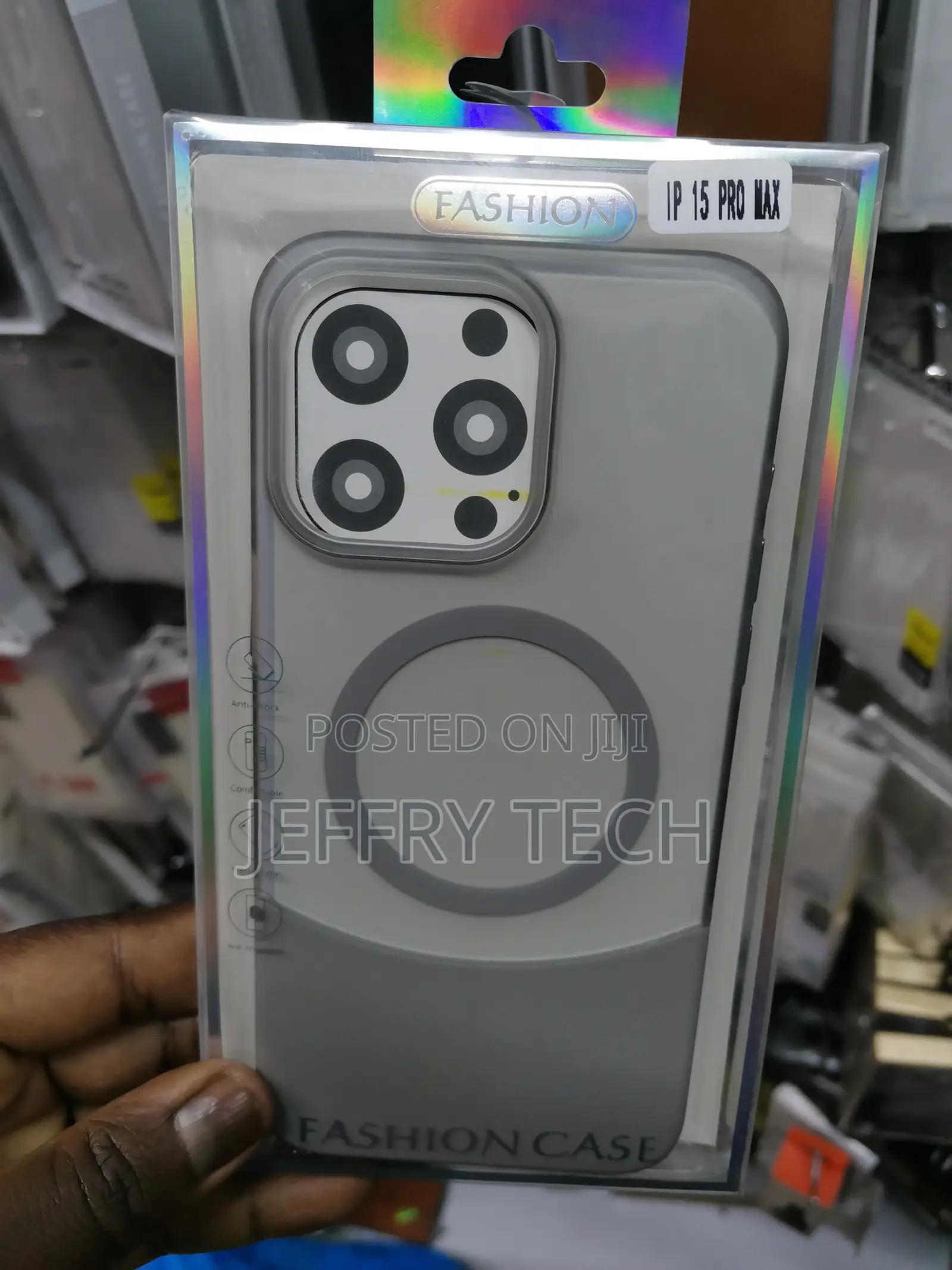 iPhone 15 Pro Max Case With Magsafe Camera Lens Protection