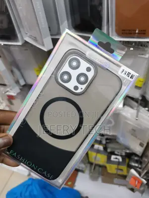 Magnetic Clear Case for iPhone 14 Pro Max With Camera Frame