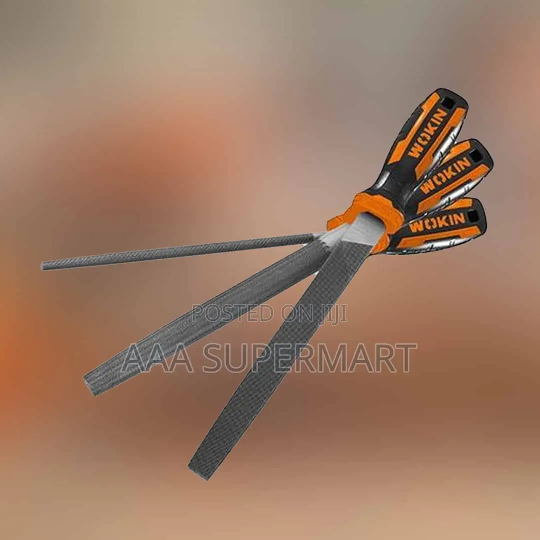 3pcs Steel Files Set, 8"