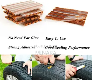 60 Pcs, Tubeless Tire Repair Strips / Seals
