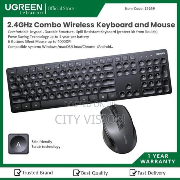 Ugreen Wireless Keyboard and Mouse Combo US MK006 - main view