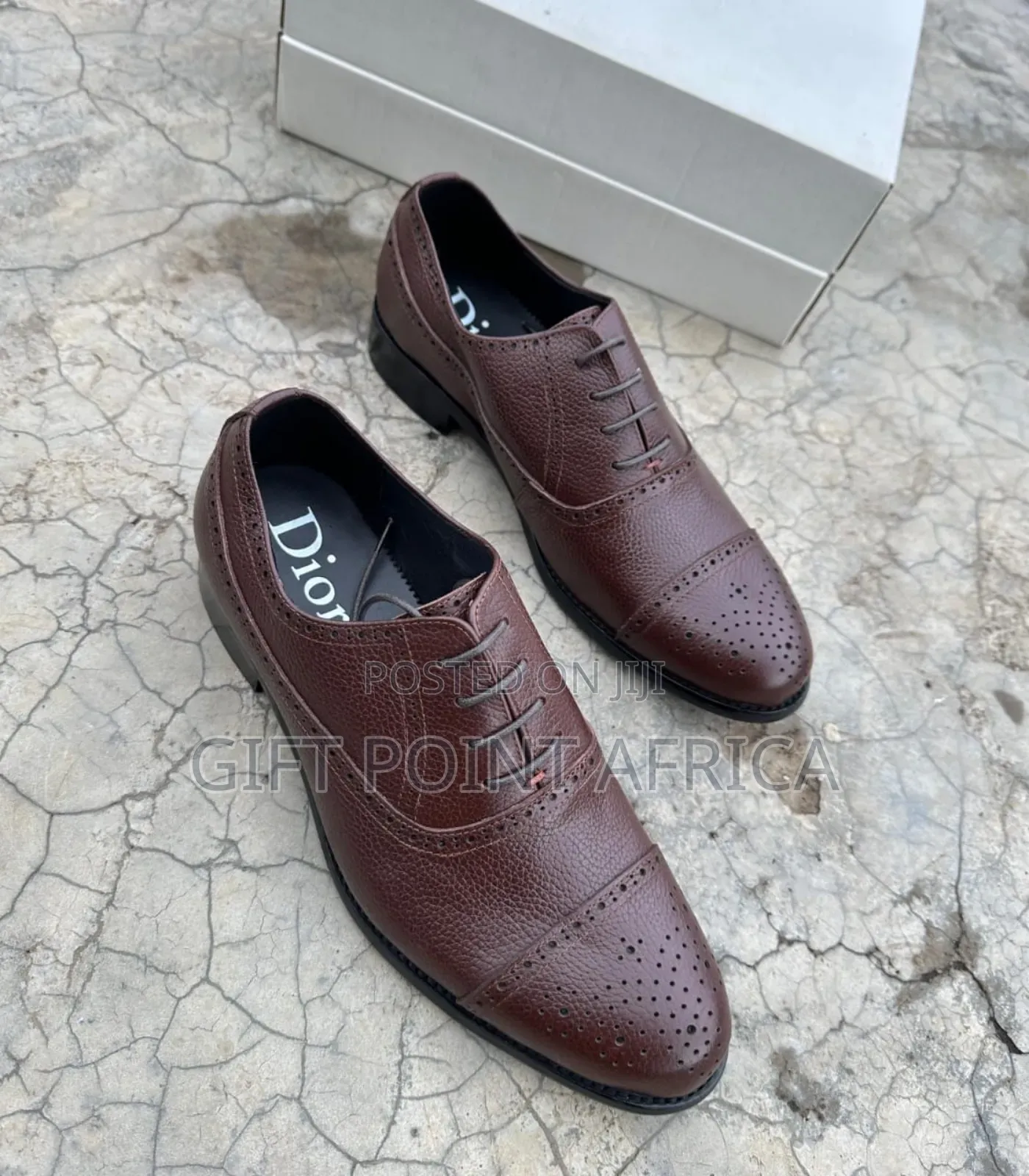 Dior Leather Official Shoes For Men